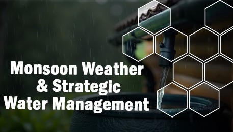 Water management in rainy season