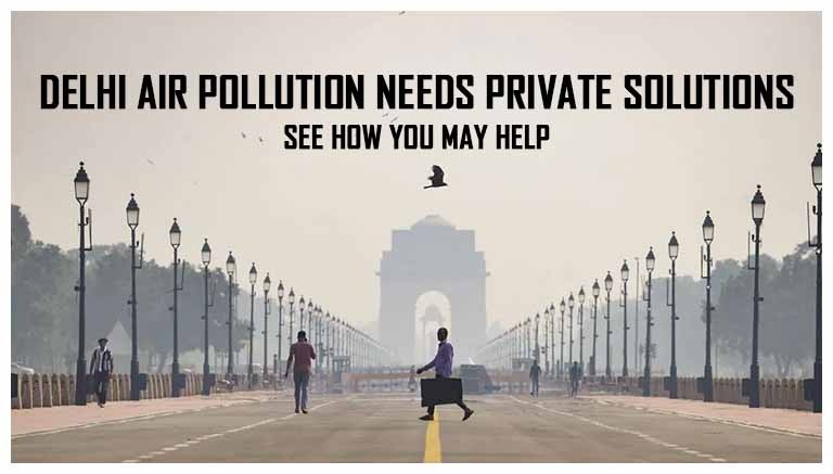delhi's rising AQI needs private attention
