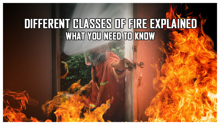 Understanding different classes of fire